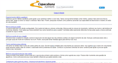 Desktop Screenshot of copacabanarunners.net