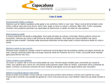 Tablet Screenshot of copacabanarunners.net